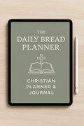 The Daily Bread Planner — Christian Planner & Journal